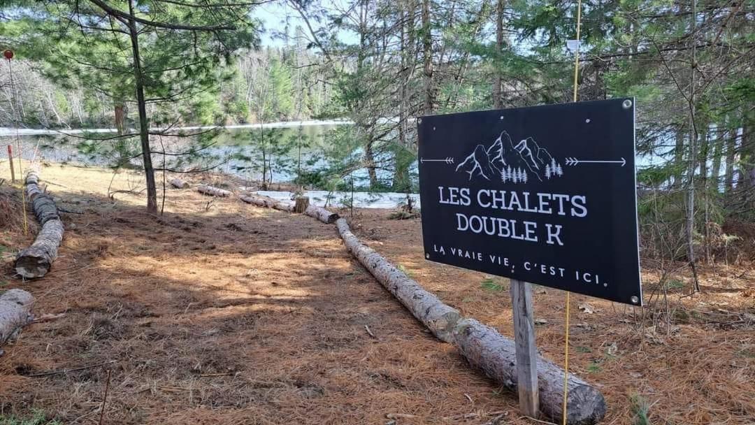 Les Chalets Double K # 2 Saint-Alexis-des-Monts Dış mekan fotoğraf