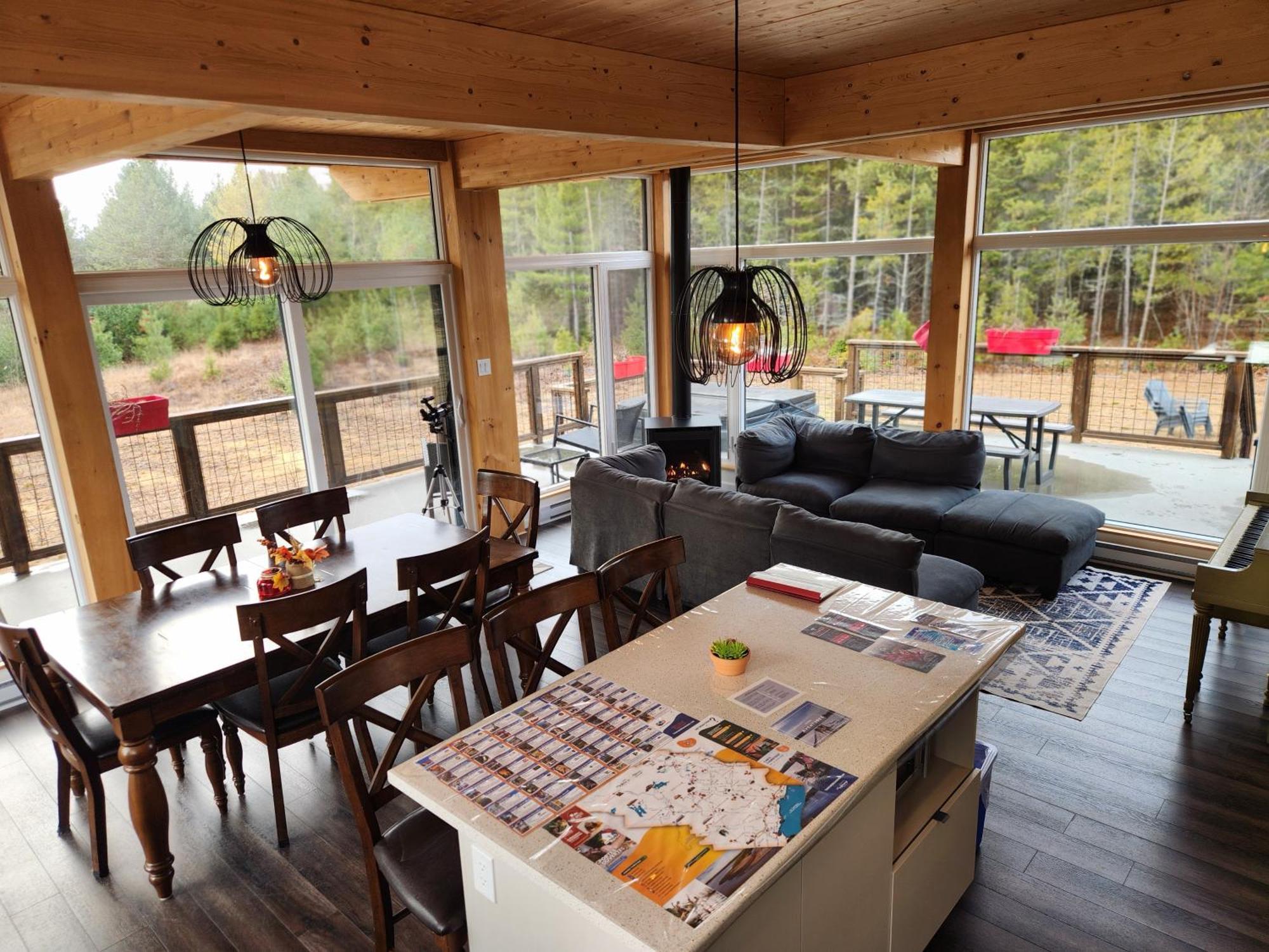 Les Chalets Double K # 2 Saint-Alexis-des-Monts Dış mekan fotoğraf