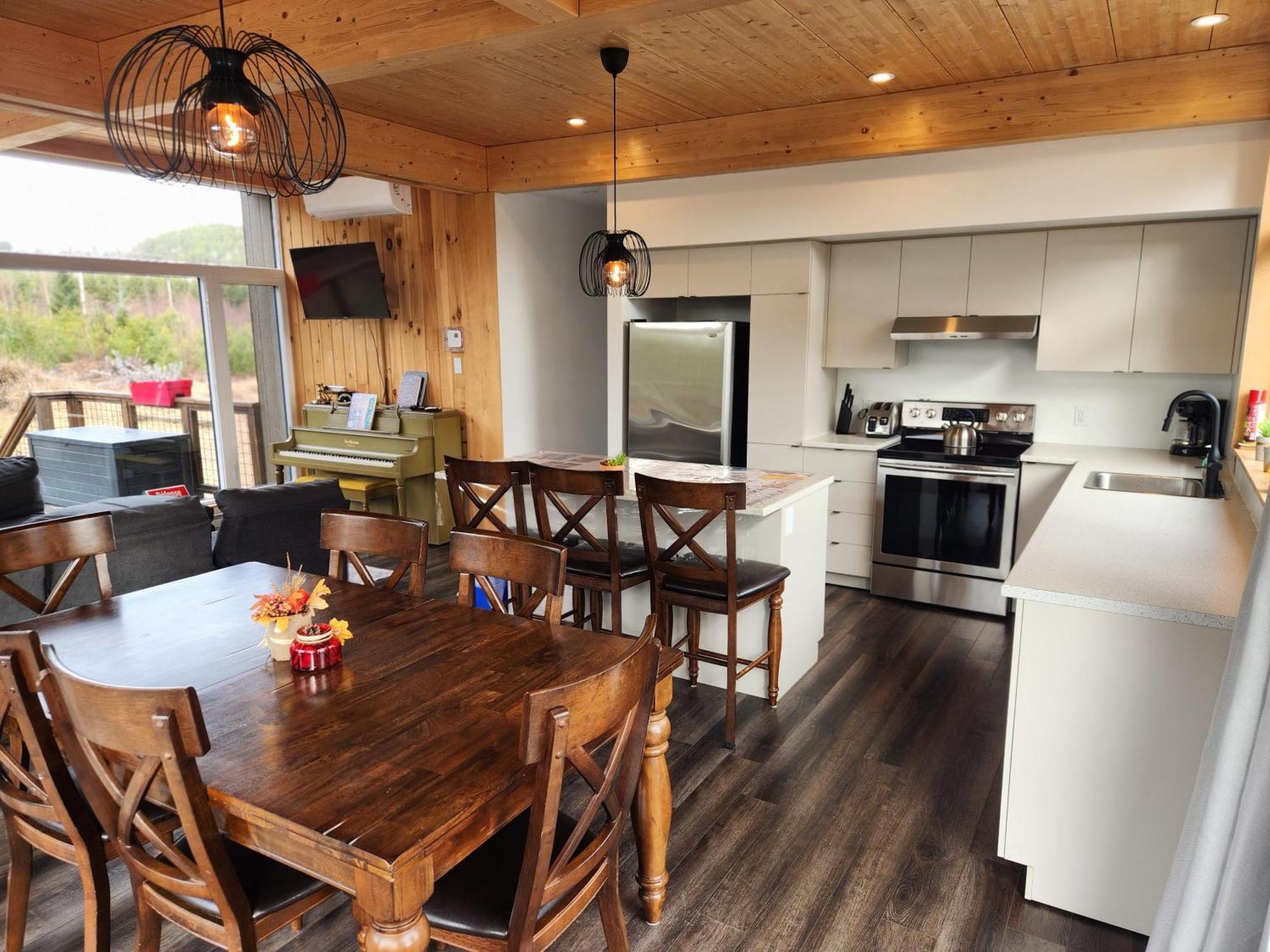 Les Chalets Double K # 2 Saint-Alexis-des-Monts Dış mekan fotoğraf